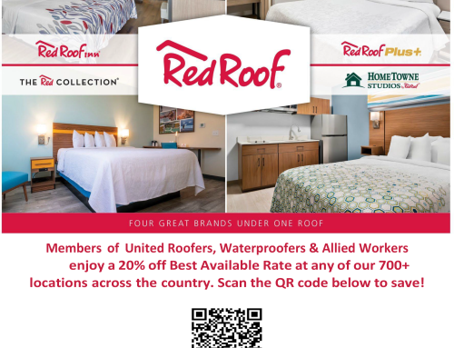 Red Roof Hotels Discount for Roofers Members